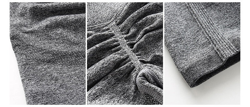 Seamless Yoga Shorts High Waist Compression Workout Shorts Women  Gym Running - KiwisLove