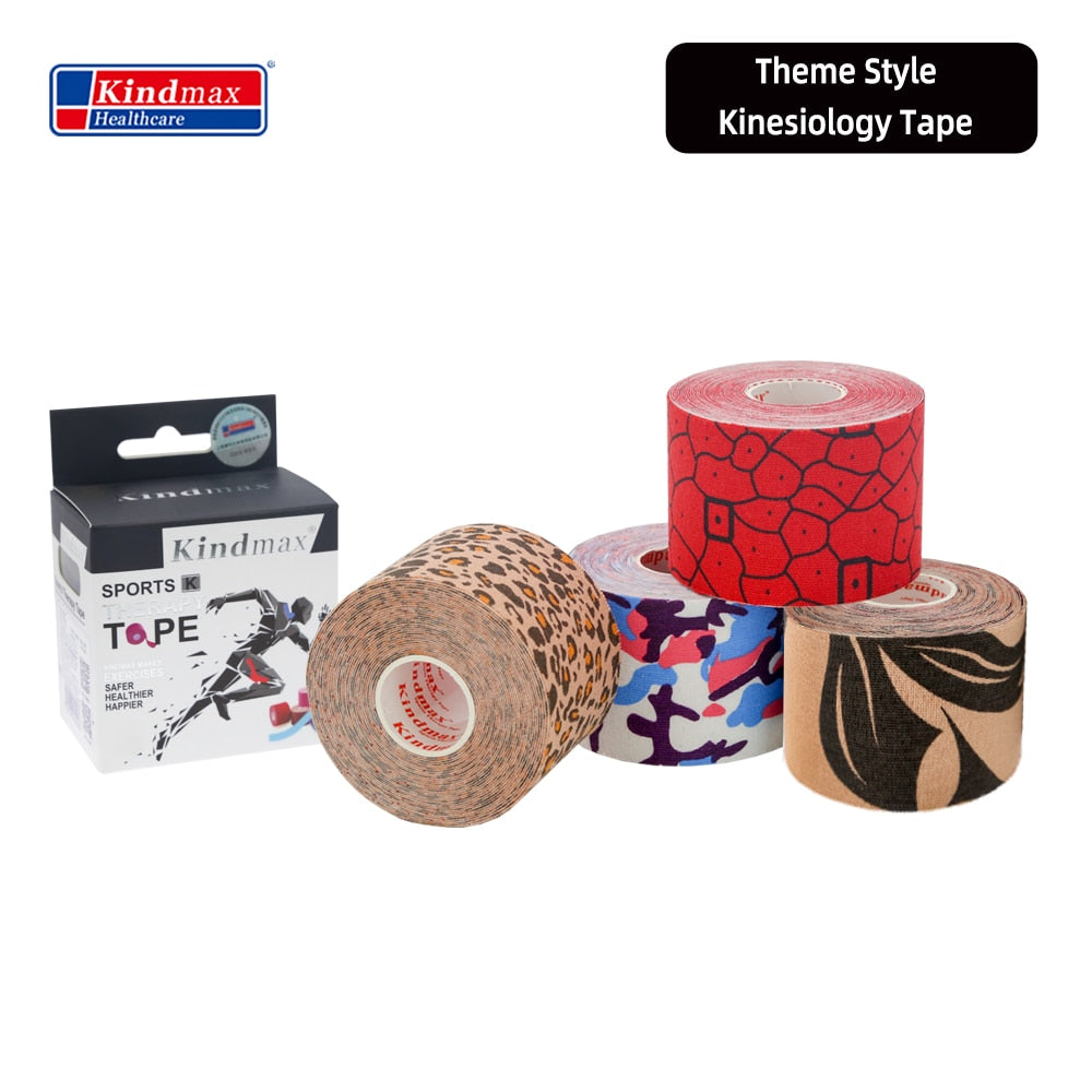 Kindmax New Generation Upgrade Kinesiology Tape in Box for Sports Athletic Recovery Elastic Kneepad Muscle Pain Relief - KiwisLove