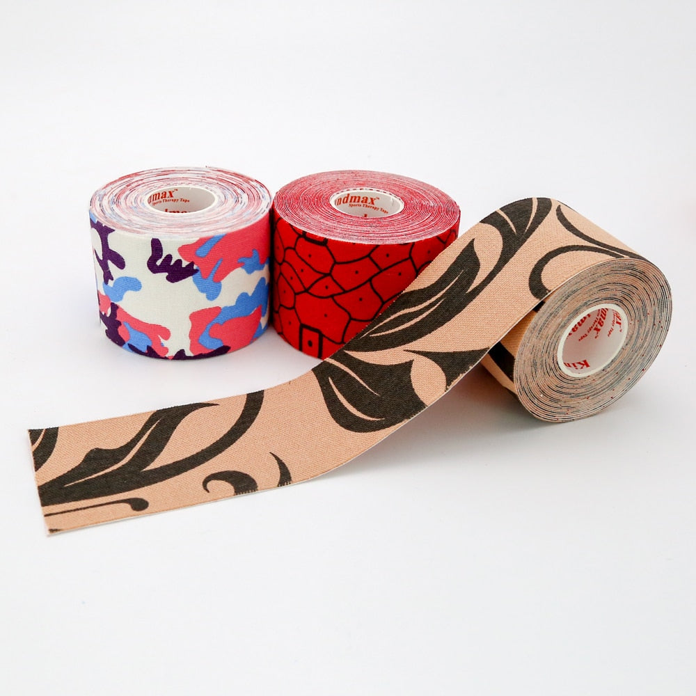 Kindmax New Generation Upgrade Kinesiology Tape in Box for Sports Athletic Recovery Elastic Kneepad Muscle Pain Relief - KiwisLove