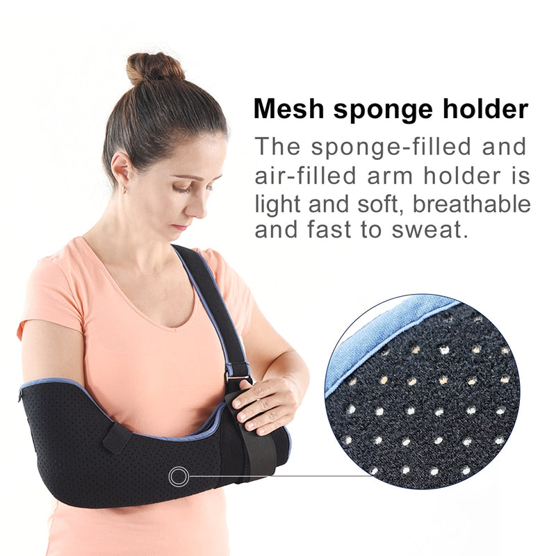 VELPEAU Lightweight Arm Sling Breathable Shoulder Support Brace Triangle Support - KiwisLove