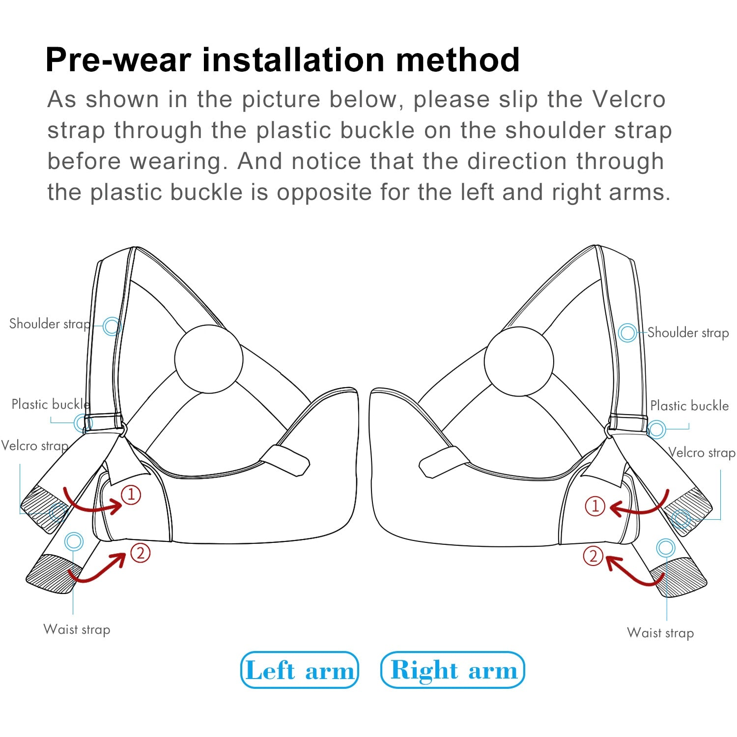 VELPEAU Lightweight Arm Sling Breathable Shoulder Support Brace Triangle Support - KiwisLove