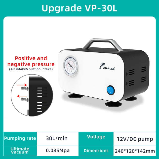 DC 12v Mini Oil-free Diaphragm Air Vacuum Pump - KiwisLove