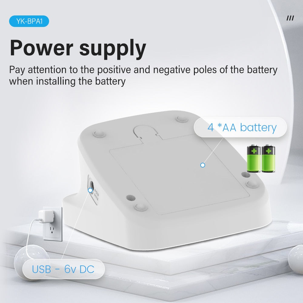 Yongrow Portable Digital Upper Arm Blood Pressure Monitor Portable LCD Digital - KiwisLove