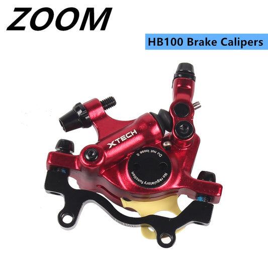 ZOOM XTECH HB100 MTB  Front And Rear Hydraulic Disc Brake Calipers - KiwisLove