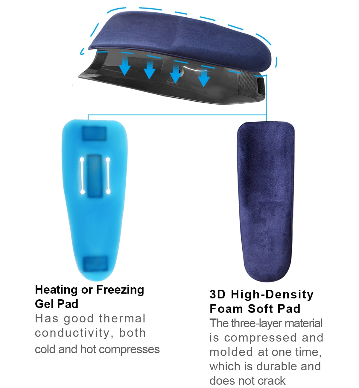 VELPEAU Ankle Support Adjustable Splint For Casts After Sprained Tendonitis Surgery - KiwisLove