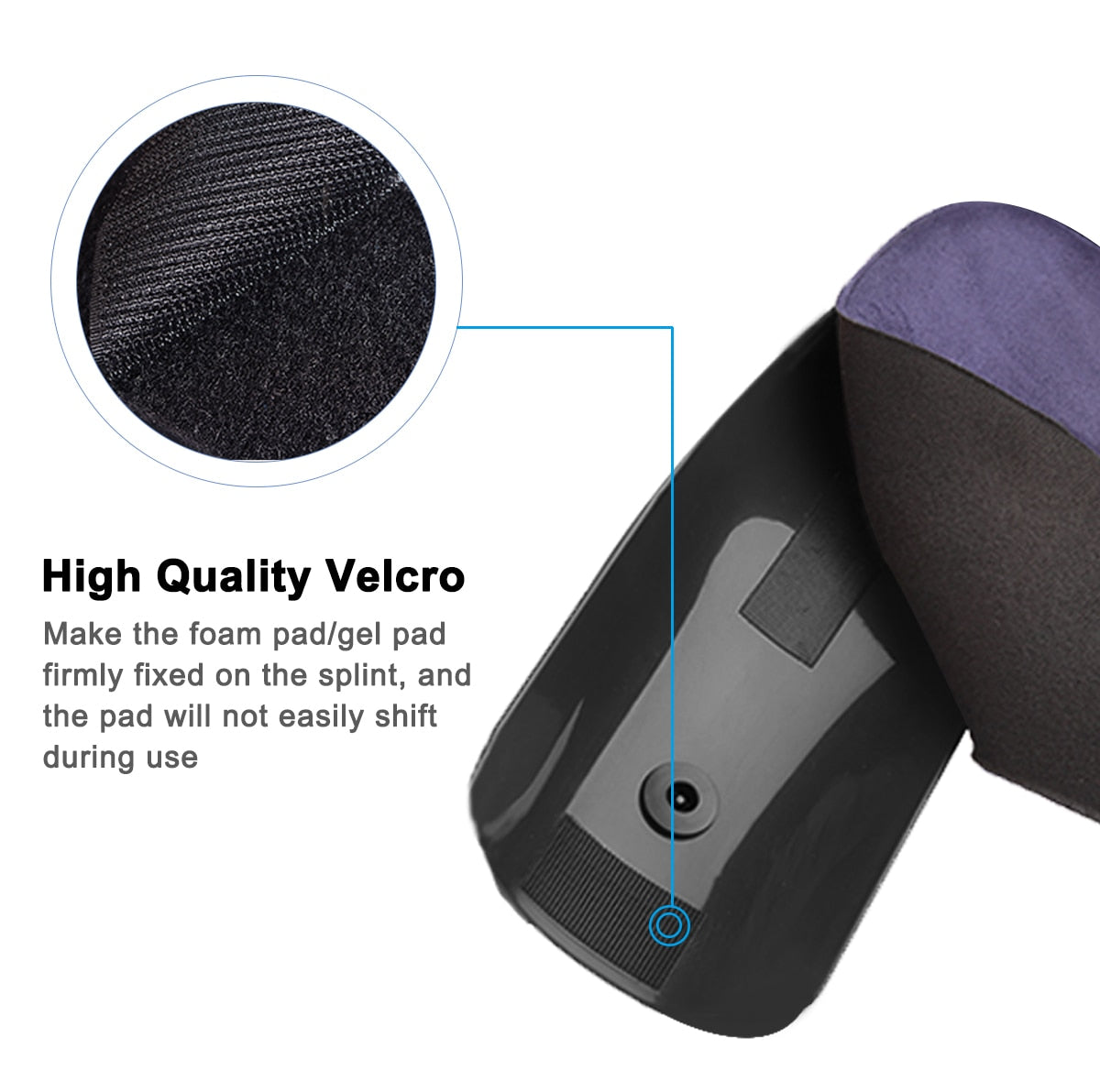 VELPEAU Ankle Support Adjustable Splint For Casts After Sprained Tendonitis Surgery - KiwisLove
