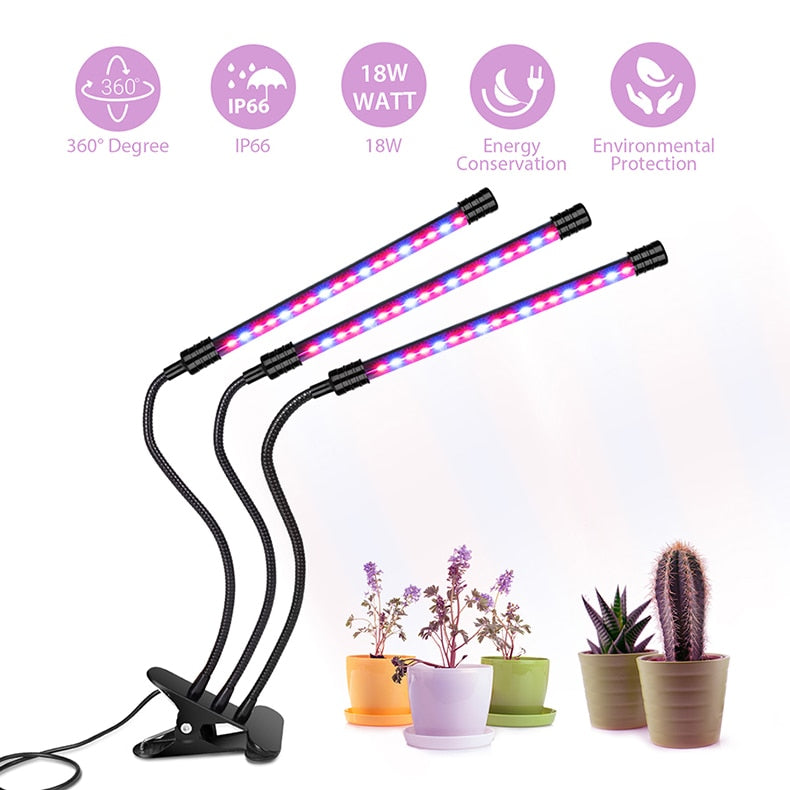 LED Grow Light USB Phyto Lamp Full Spectrum Fitolamp For Plants Seedlings Flower Home Tent - KiwisLove