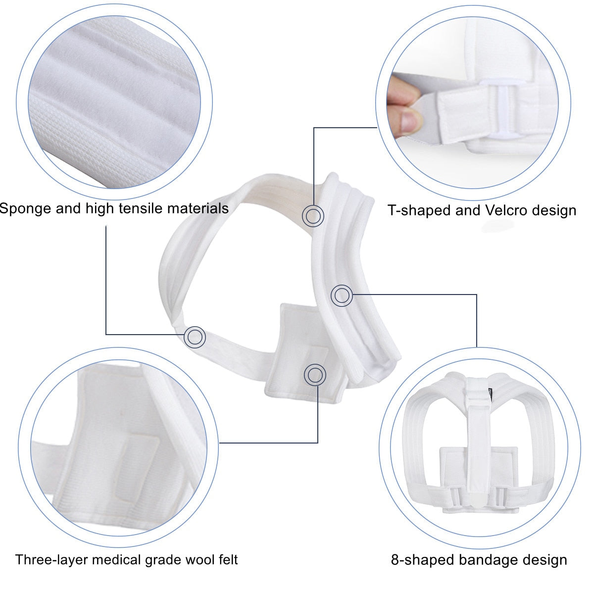 VELPEAU Posture Corrector Prevent Hunchback - KiwisLove