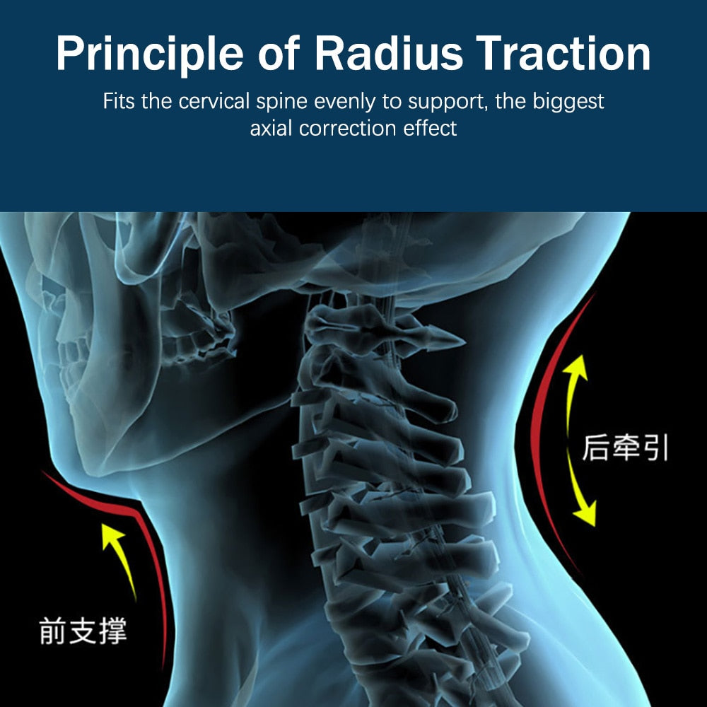 Yongrow Inflatable Cervical Neck Traction Adjustable Stretcher Collar - KiwisLove