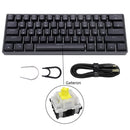 Mechanical Keyboard USB Wired LED Backlit Axis Gaming Mechanical Keyboard Gateron Optical Switches For Desktop - KiwisLove