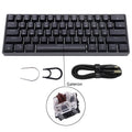 Mechanical Keyboard USB Wired LED Backlit Axis Gaming Mechanical Keyboard Gateron Optical Switches For Desktop - KiwisLove