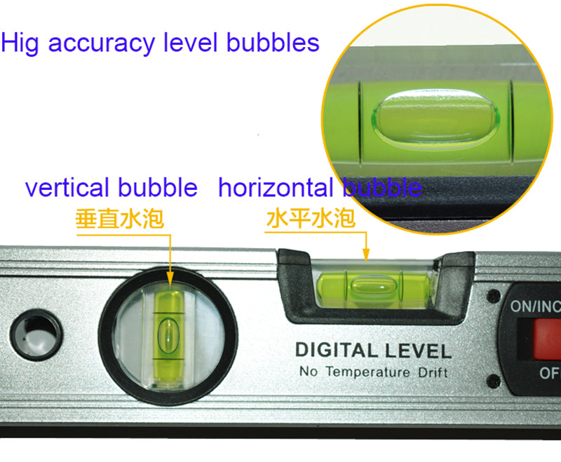 Digital Spirit Level Protractor Angle Finder Inclinometer - KiwisLove