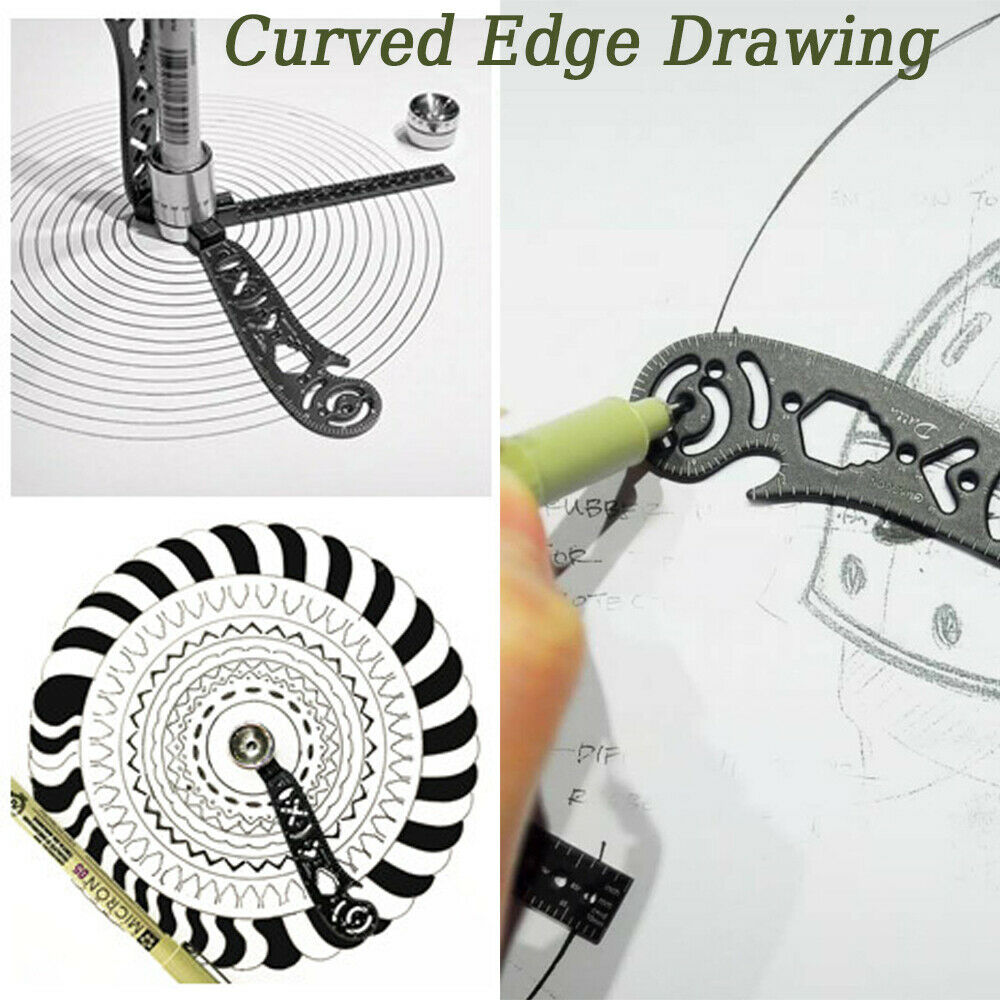 Drawing Ruler Multi Function Magnetic Tool Mini Wrench new - KiwisLove
