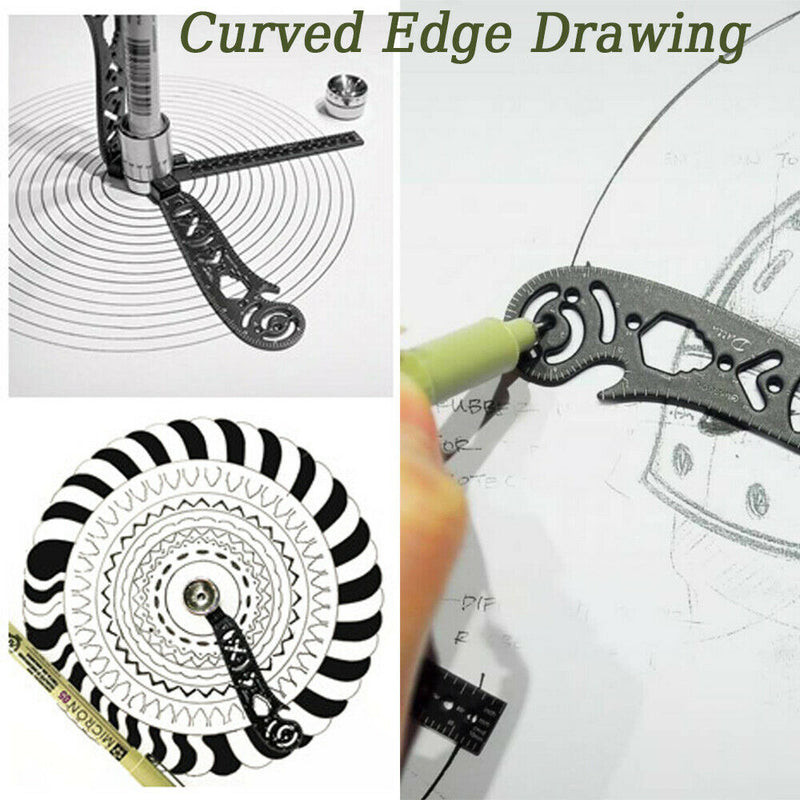 Drawing Ruler Multi Function Magnetic Tool Mini Wrench new - KiwisLove