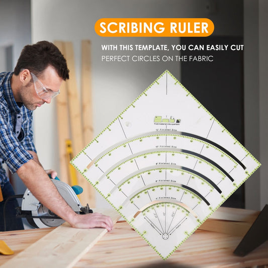 Drawing Ruler Sewing Measuring Patchwork Yardstick Ruler - KiwisLove