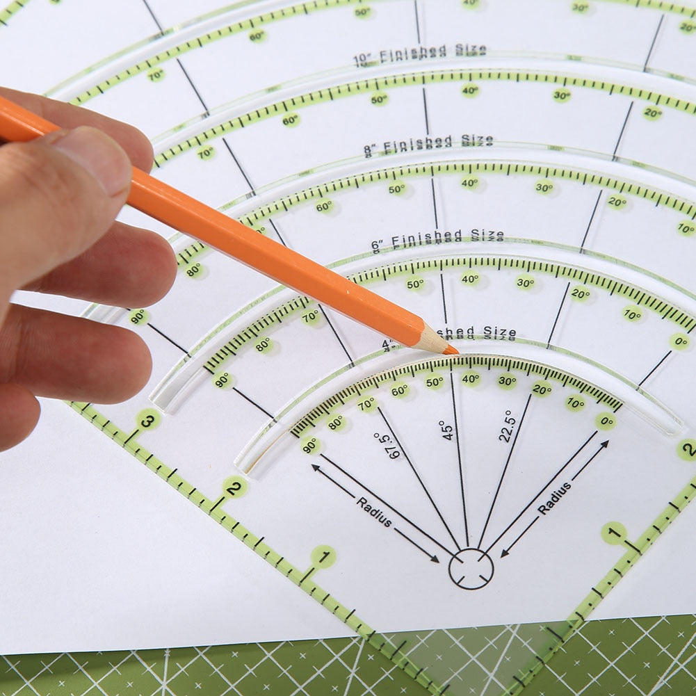 Drawing Ruler Sewing Measuring Patchwork Yardstick Ruler - KiwisLove