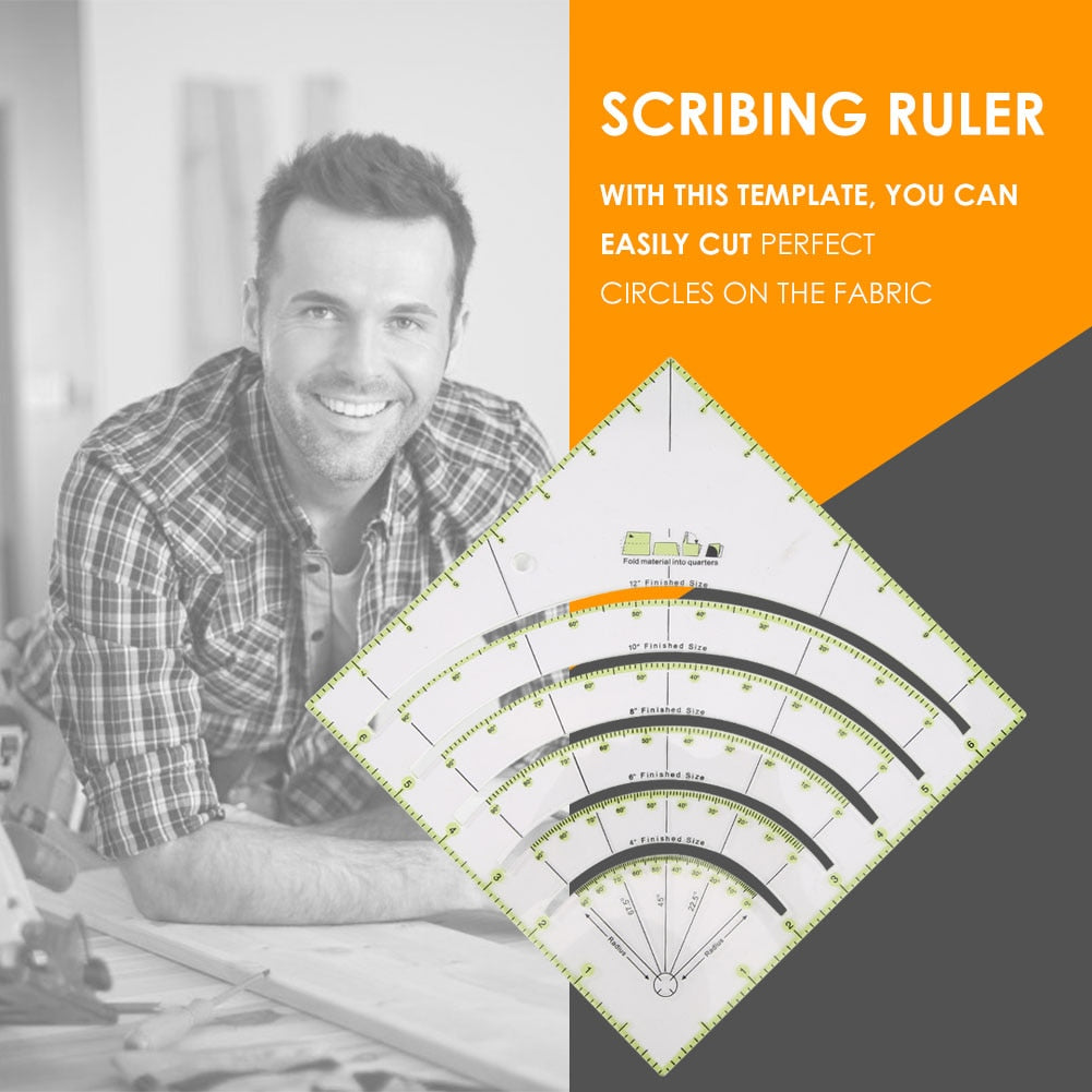 Drawing Ruler Sewing Measuring Patchwork Yardstick Ruler - KiwisLove