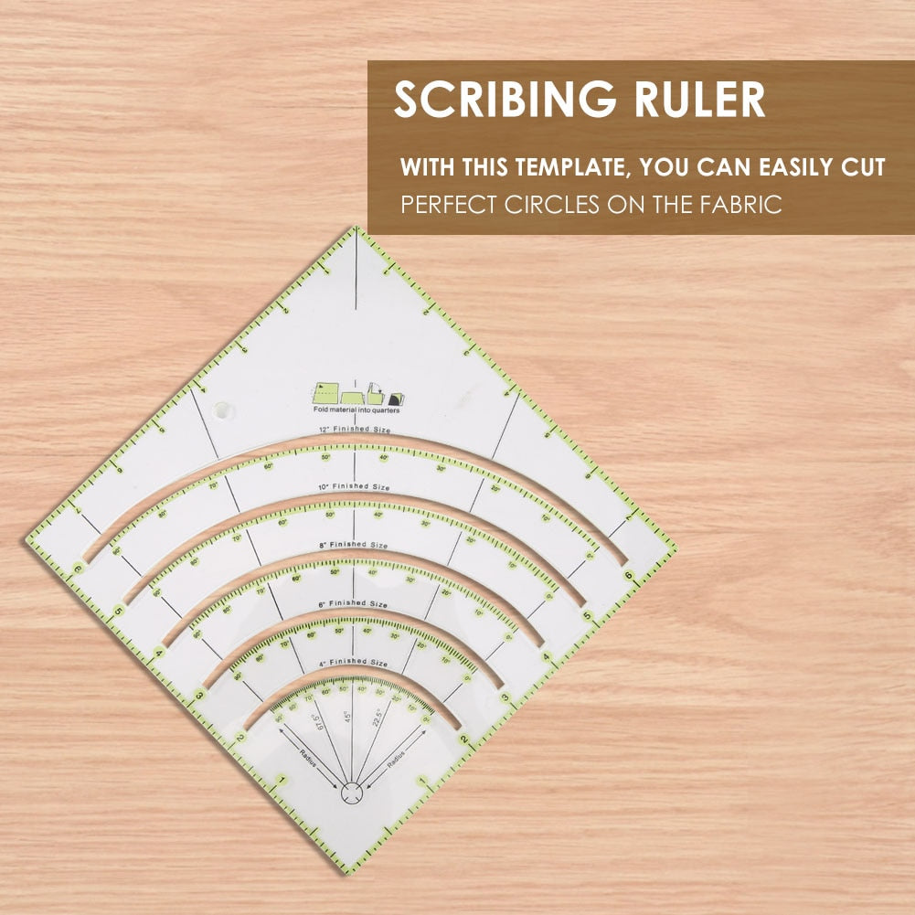 Drawing Ruler Sewing Measuring Patchwork Yardstick Ruler - KiwisLove