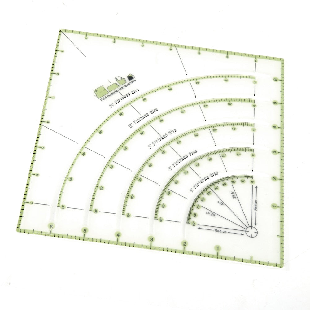 Drawing Ruler Sewing Measuring Patchwork Yardstick Ruler - KiwisLove
