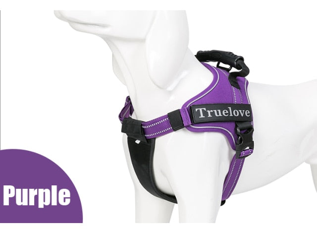 Truelove Dog Harness No-Pull Reflective Stitching Ensure Two Ways Using Explosion-proof TLH5753 - KiwisLove