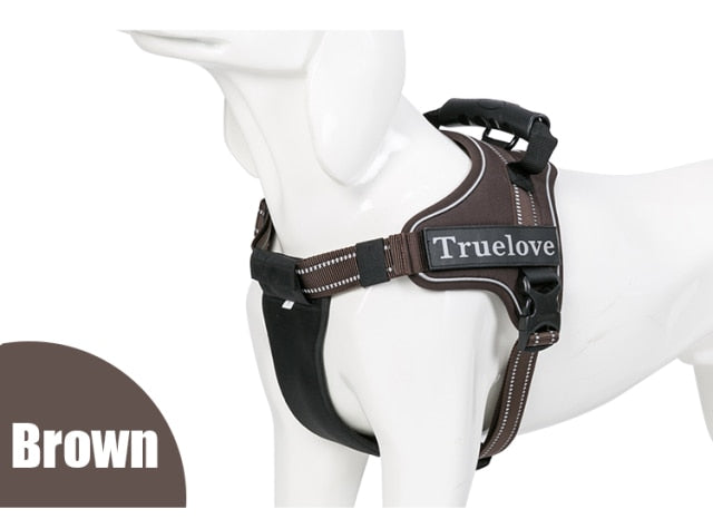 Truelove Dog Harness No-Pull Reflective Stitching Ensure Two Ways Using Explosion-proof TLH5753 - KiwisLove