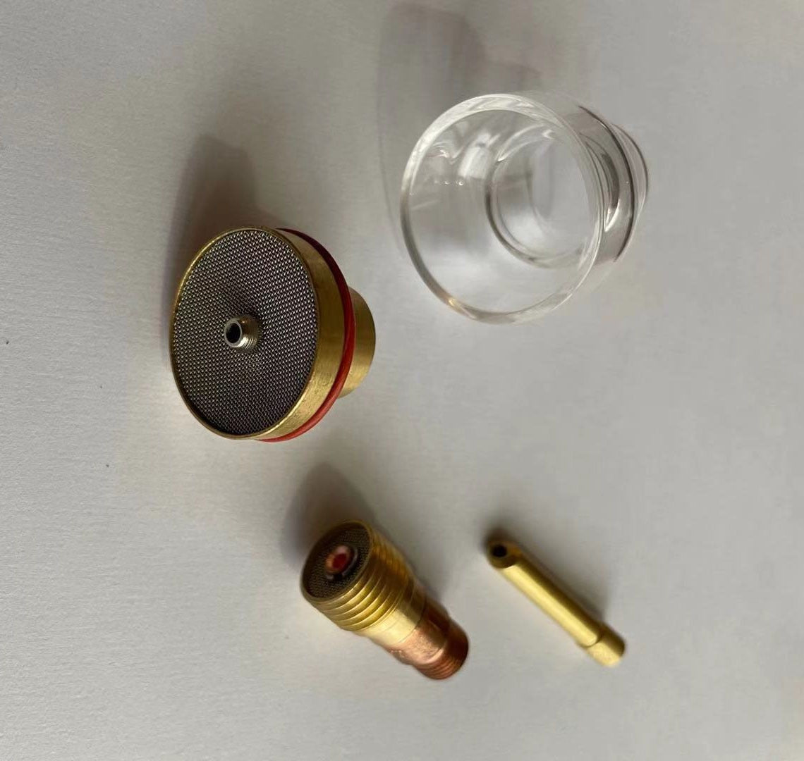 TIG Torch Parts 16# Pyrex Cup Kit  Fit Welding Gun  WP9/20 - KiwisLove