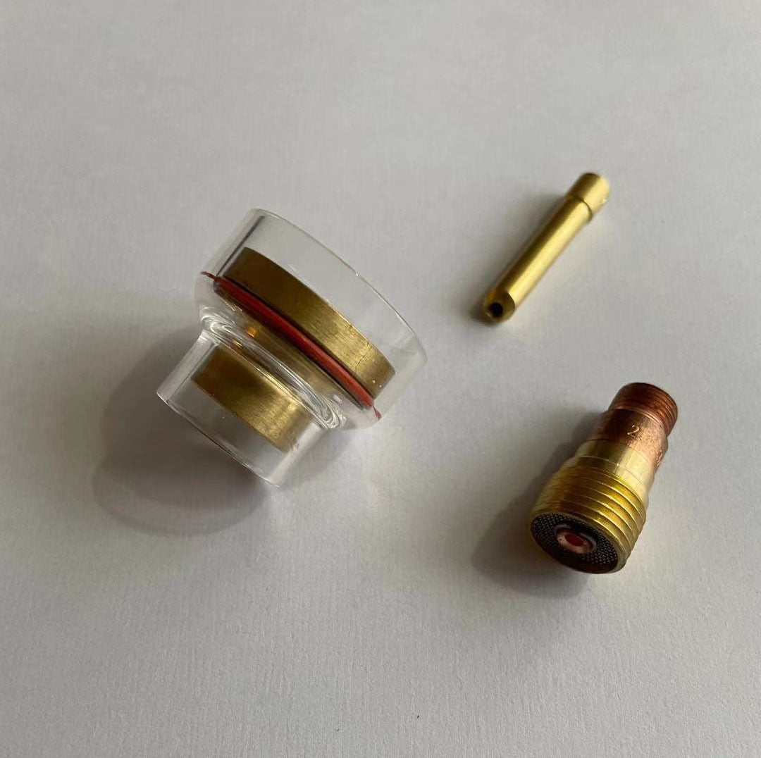 TIG Torch Parts 16# Pyrex Cup Kit  Fit Welding Gun  WP9/20 - KiwisLove