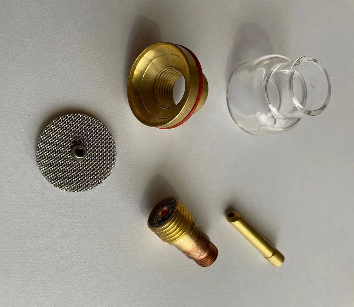 TIG Torch Parts 16# Pyrex Cup Kit  Fit Welding Gun  WP9/20 - KiwisLove