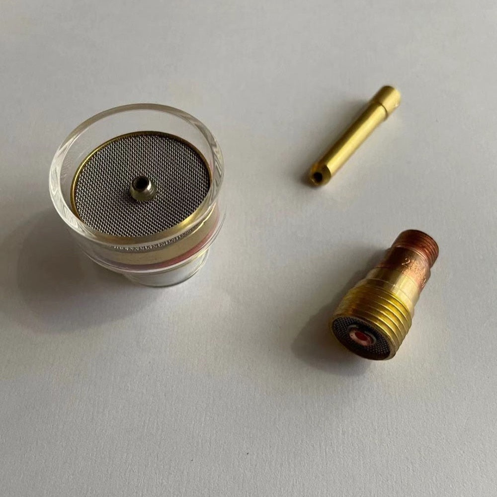 TIG Torch Parts 16# Pyrex Cup Kit  Fit Welding Gun  WP9/20 - KiwisLove