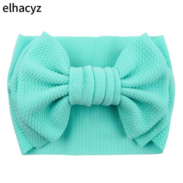 7'' Large Double Layer Hair Bow Headband Girls Summer Elastic Hair Bands - KiwisLove
