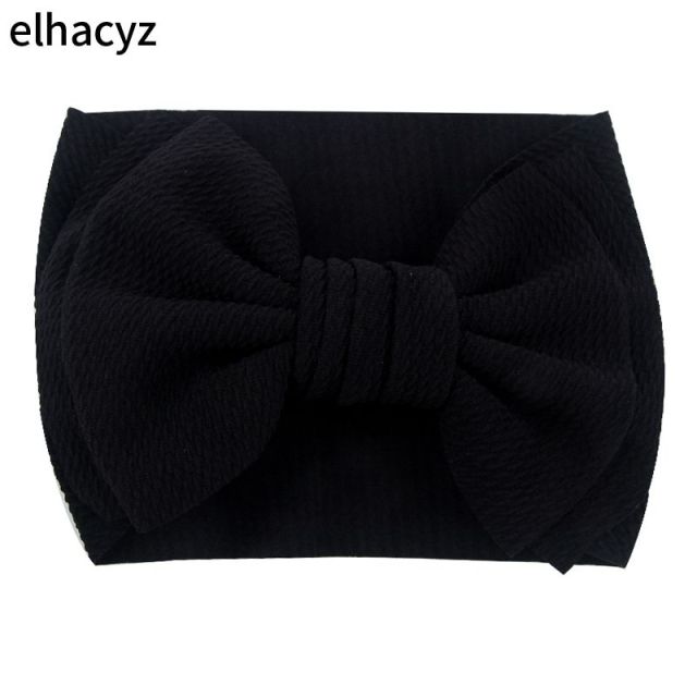 7'' Large Double Layer Hair Bow Headband Girls Summer Elastic Hair Bands - KiwisLove