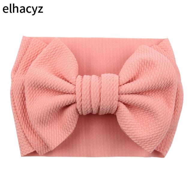 7'' Large Double Layer Hair Bow Headband Girls Summer Elastic Hair Bands - KiwisLove