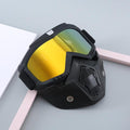 Cycling Glasses Detachable UV Protection Helmet Mask  MTB Cycling Eyewear - KiwisLove