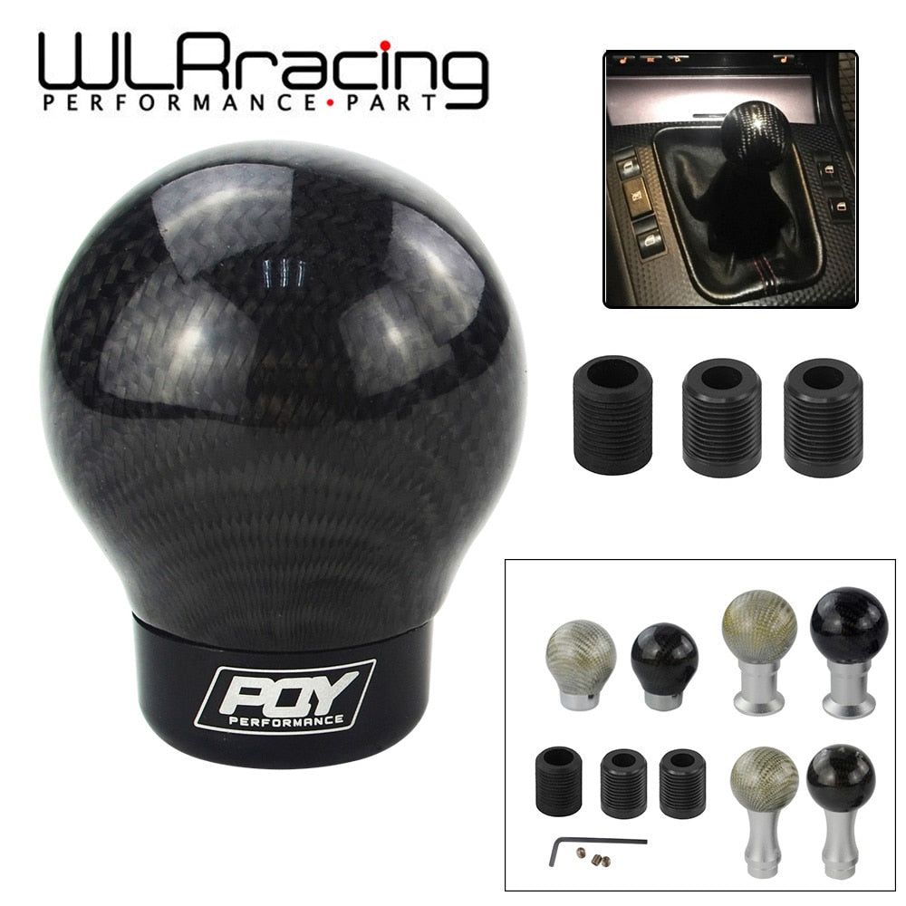 Universal Car Manual Gear Shift Knob Adapter For M10x1.5/M12x1.25 Thread Aluminum Alloy WLR-SBA01 - KiwisLove