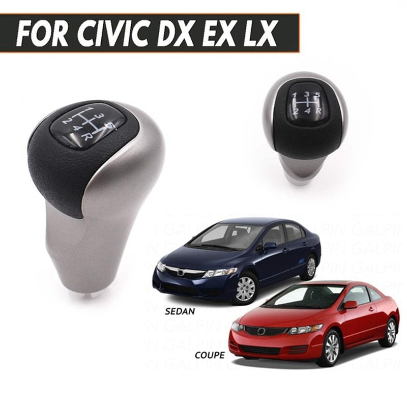 5 Speed Shift Knob  For Honda Civic Dx Ex Lx 2006-2011 54102-Sna-A01 - KiwisLove