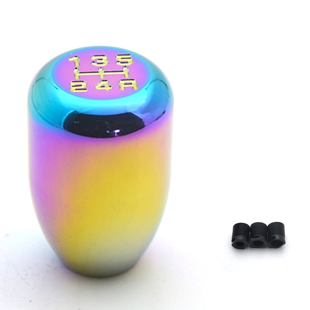 5 Speed Car Auto Gear Shift Knob For Manual Transmission Aluminum Alloy Automatic Shift Knob Shift Lever - KiwisLove