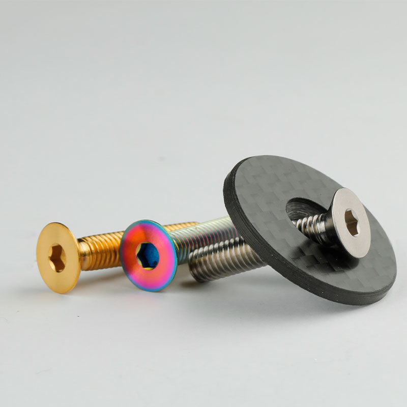 Deemount Bicycle Front Fork Mount Nuts MTB Fastening Expansion Bolts for 1 1/8" 28.6mm Steerer Threadless Fork - KiwisLove