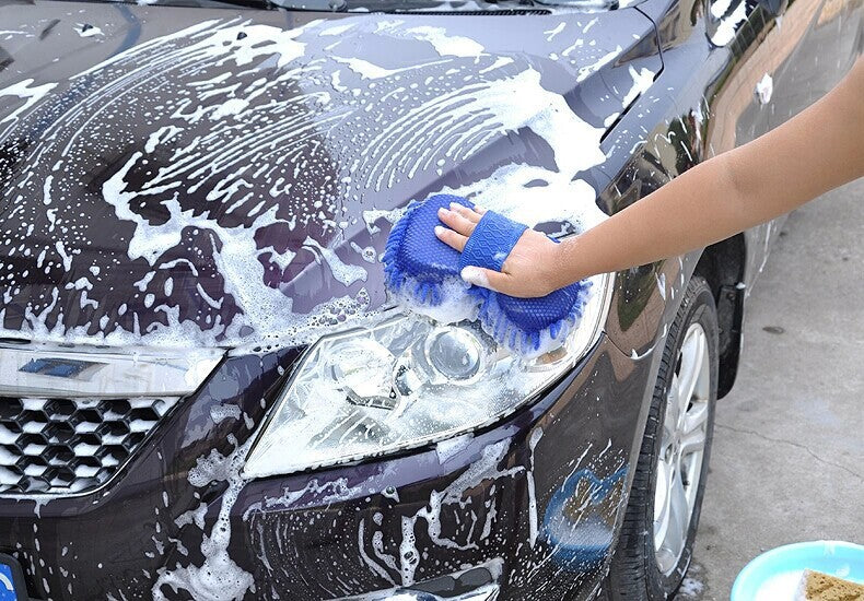 Car wash gloves car cleaning sponge Car Window Cleaning Ultrafine Fiber - KiwisLove