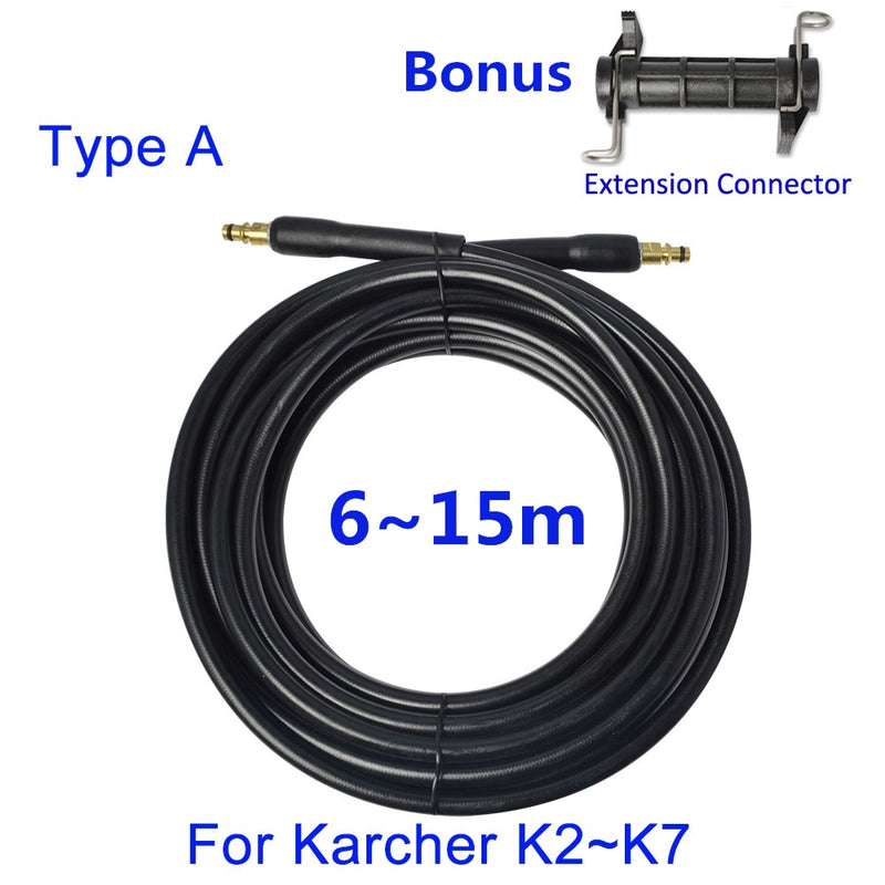 Quick Connect With Car Washer Extension Hose Gun work for Karcher K-series High Pressure Washer Hose - KiwisLove