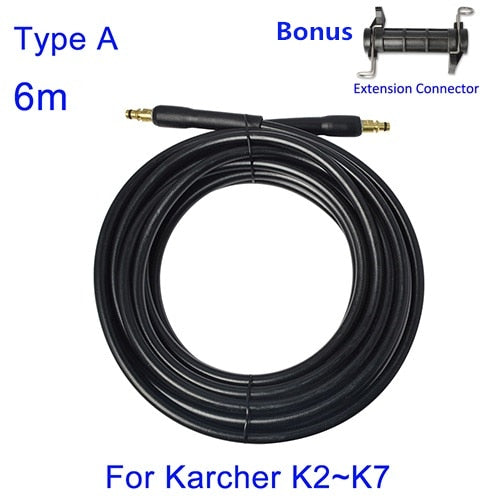 Quick Connect With Car Washer Extension Hose Gun work for Karcher K-series High Pressure Washer Hose - KiwisLove
