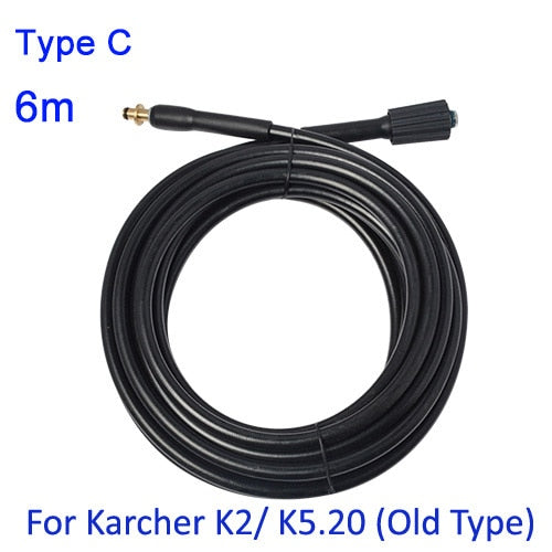 Quick Connect With Car Washer Extension Hose Gun work for Karcher K-series High Pressure Washer Hose - KiwisLove