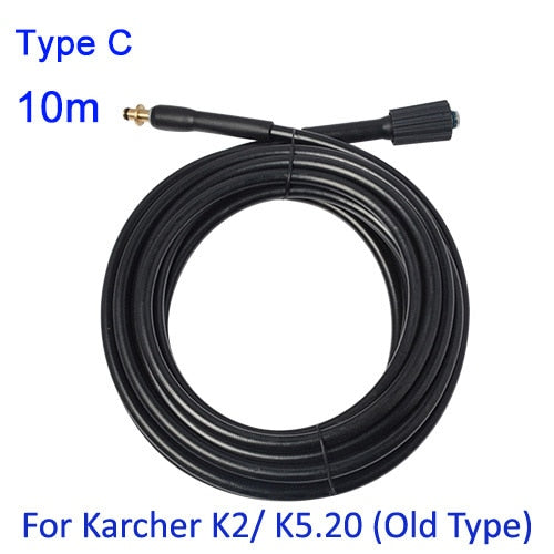 Quick Connect With Car Washer Extension Hose Gun work for Karcher K-series High Pressure Washer Hose - KiwisLove