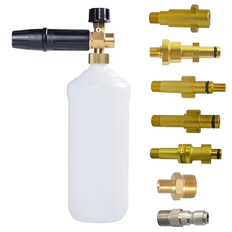 Car Wash Foam Gun Nozzle foam cannon foam generator Karcher Kranzle Interskol Elitech Huter Gerni Stihl High Pressure Washer - KiwisLove