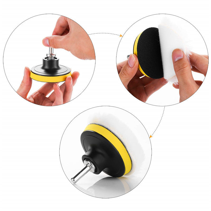 38pcs/set Polishing Sponge Pad Kit Foam Pad Buffer Kit - KiwisLove