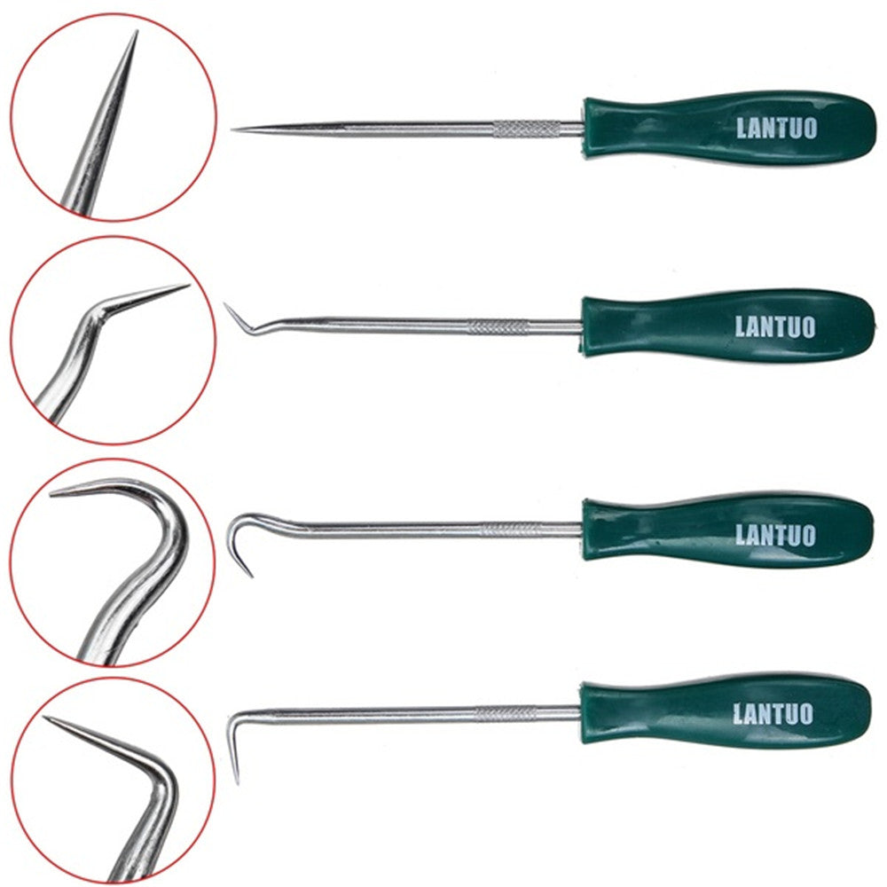 4Pcs Durable Car Hook Oil Seal O-Ring Seal Remover Pick Set Tools Car Hook Craft Hand Tools Remover Pick Set - KiwisLove