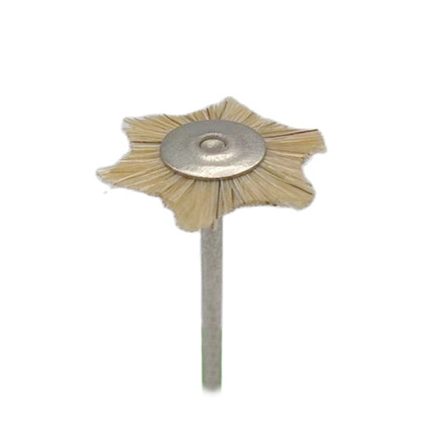 10Pcs 2.35mm Dental Laboratory Polishing Prophy Brush Wheel Rotary - KiwisLove