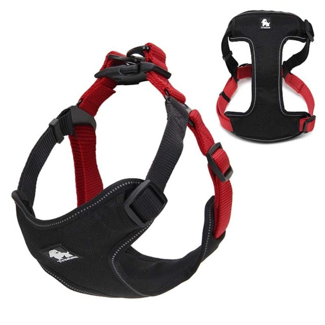 Truelove Padded Reflective Dog harness Vest  Adjustable No Pulling Pet Harnesses for Small Medium Dog TLH5951 - KiwisLove