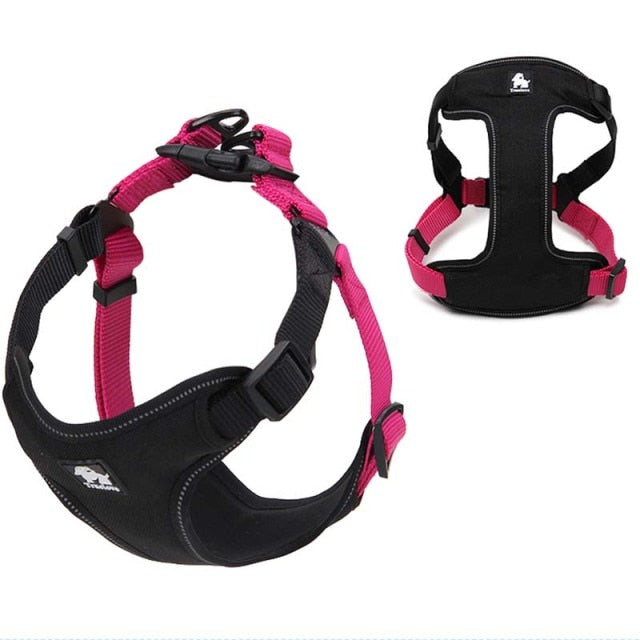 Truelove Padded Reflective Dog harness Vest  Adjustable No Pulling Pet Harnesses for Small Medium Dog TLH5951 - KiwisLove