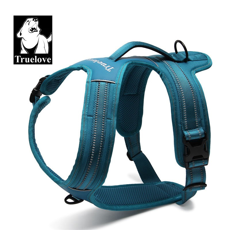 Truelove Sport Nylon Reflective No Pull Dog Harness  Pet Vest with Handle - KiwisLove