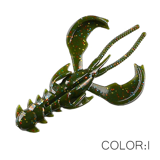 Crazy Lures  Soft Lure Fishing Lures shrimp Lobster Soft Plastic Lure - KiwisLove